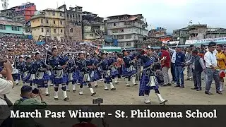 March Past Winner - St.Philomena School Kalimpong. (Full Video)