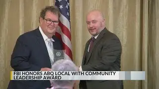 FBI honors Albuquerque man with community leadership award