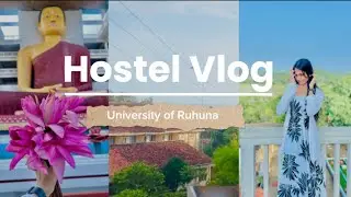 Weekend Vlog | Hostel life | University of Ruhuna | Weherahena Temple | VLOG 02