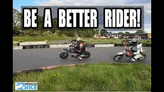 Improve your Motorcycle Technique with Fast Pit Bike Racing | A safer way to crash :)