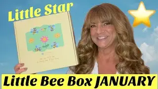 LITTLE STAR ⭐️  Little Bee Box 🐝 January 2025 #littlebeebox #babybox #toddler #subscriptionbox