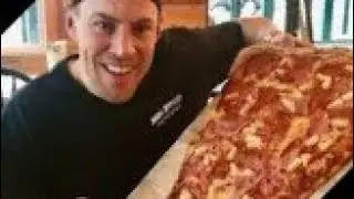 Pizzamoreh...Biggest and Best Pizza Slice in Kelowna, B.C.   It's MASSIVE!!!!!!