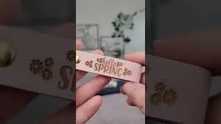 #diy some #leather #keychain for your #smallbusiness with #crealityfalcon2pro 22W! #crealityfalcon