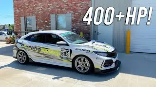 Hybrid Racing's 400+hp Time Attack FK8 Civic Type R