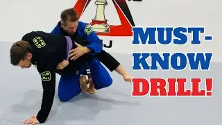 BJJ Scissor Sweep + Hip Escape Drill | I Can&rsquo;t Believe I Didn&rsquo;t Know This