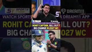 ROHIT CAPTAIN, GILL OUT? BIG CHANGE IN 2027 WORLD CUP #rohitsharma #odiworldcup #shubmangill