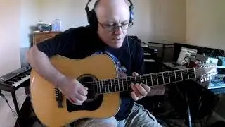 Entangled by Genesis - guitar and keyboard cover and tutorial