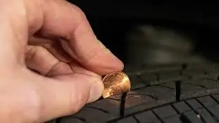 How to Check Tire Tread Depth with a Penny