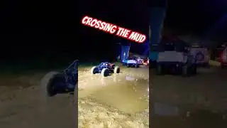 Crossing the mud #rcshorts #rockcrawler #2024 #rc #defender #hardbody #scale4x4 #adventure #rcfun