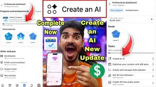 Create an AI Facebook 🤑 Create an AI Facebook Weekly Progress 😍 Create an AI 💵 Weekly Progress Tasks