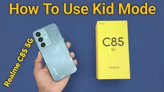 Realme C85 5G - How to use Kid Space for restricted mobile use