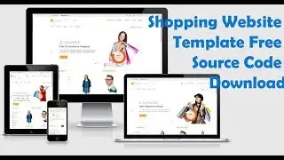 Shopping Website Template Free Source Code Download