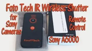 Foto Tech IR Wireless Shutter Remote for Sony Cameras