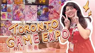 MY FIRST TORONTO ARTIST ALLEY! | Toronto Game Expo Artist Alley Vlog