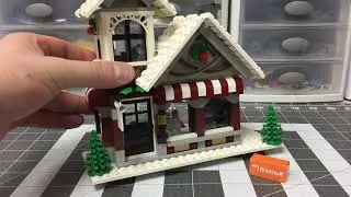 LEGO Winter Toy Shop #10199 Glow-up with LEDs