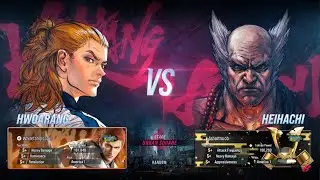 Ki Charging Heihachi Gets Humbled By Hwoarang💀#whitefangreaper #tekken8 #fighter #kicharge