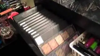 Updated Makeup Storage!