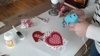 Rae Dunn Valentines Day Coffee Bar