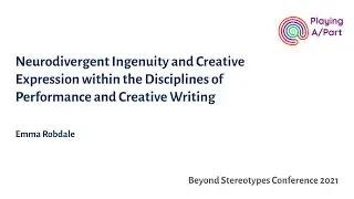 Emma Robdale - Beyond Stereotypes 2021