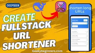 DeepSeek AI created a Full Stack URL Shortener  &ndash; No Code Required! 🚀