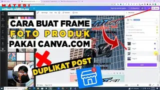 🟢Cara Membuat Frame Foto Produk Di Canva Agar Tidak Duplikat Post Di Facebook Marketplace