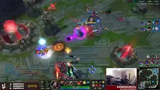 PowerOfEvil - INSANE DOUBLE PENTA! (Stream Highlight)