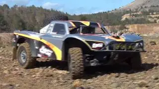 rc offroad car Losi 5t tr4 1 5 scale test day offroad