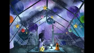 SPEED PAINT | "Stargazing the Night Light Cosmos" Clip Paint Studio 24th Illustration Contest
