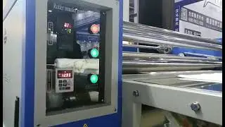 New small roller roll drum sublimation heat press machine