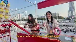 Classic Ring Toss Game&mdash;&mdash;Duck Ring Toss #LTG #carnivalgames #carnival #ducking #amusementpark #FEC