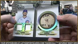 2021 Topps Triple Threads Baseball Hobby 18 Box FULL MASTER CASE Break #6