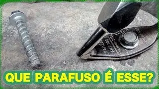 ANCORAGEM EM ROCHA - COMO INSTALAR PARAFUSO AUTO-ROSQUEANTE. MULTI-MONTI MMS