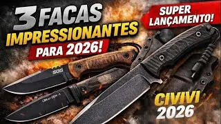 3 Facas que v&atilde;o te surpreender em 2026.