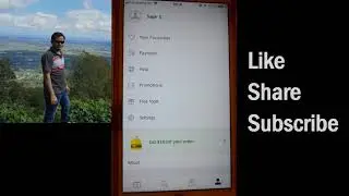 How to sign out of account in Uber Eats iPhone or iOS app