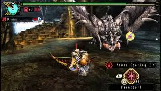 MHP3 HD Ver. - Silver Fire Wheel (Silver Rathalos) [HR6] [Bow] [Solo]
