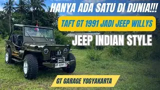 DAIHATSU TAFT GT 1991 MODIFIKASI JEEP WILLYS PALING GANTENG