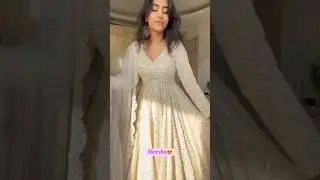 White anarkali suits #myntra #anarkali