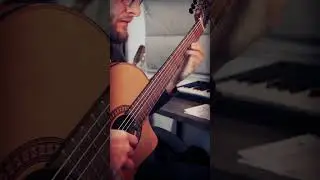 improvisando no viol&atilde;o #playguitar #guitar #improvisation #music #jazz