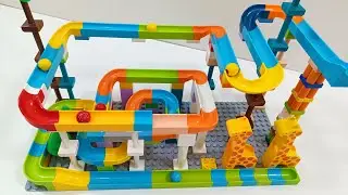 MOST SATISFYING LEGO DUPLO Marble Run EVER! 🌈 Perfect Flow ASMR