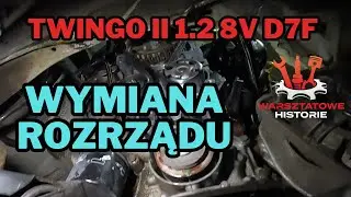 Renault Twingo II 1.2 8V wymiana rozrządu