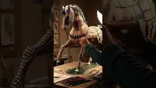 Is It Trash or Art? This Horse Sculpture Will Blow Your Mind! 😲