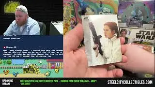 Набор коллекционных карточек Topps Star Wars Chrome Galaxy 2025 года &mdash; случайный набор из 3 пачек...