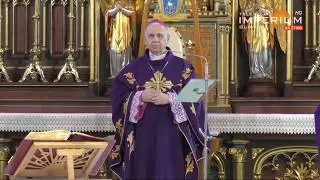 Retransmisja mszy świętej z udziałem ks. Biskupa Jana Kopca