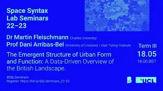 The Emergent Structure of Urban Form and Function: A Data-Driven Overview of the British Landscape