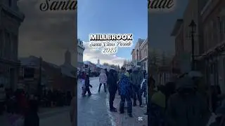 MILLBROOK SANTA CLAUS PARADE 2025 / Sophia Isabelle's World #shorts #christmas #santaclausparade
