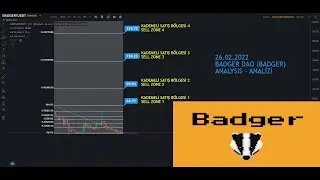 BADGER  DAO (BADGER) COIN CRYPTO ANALYSIS ( BADGER  DAO (BADGER) COIN KRİPTO ANALİZİ ) 26.02.2022