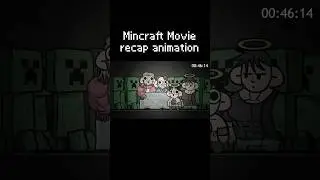 Mincraft movie 1minute recap animation! #animation #minecraft #cartoon #memes #games  #funny