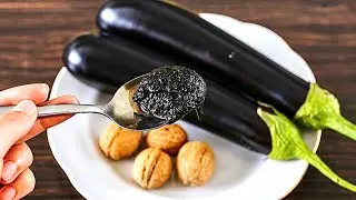 Only 3 Ingredients! My Favorite Eggplant Dip