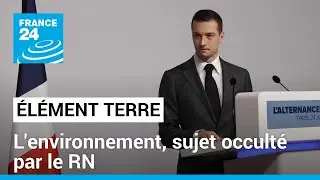 Programme du RN: l'environnement, sujet occulté • FRANCE 24