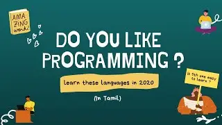 Top 5 Programming Languages | 5 minutes | Tamil | Learn with Jegan